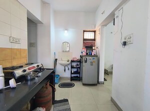 Kitchen in 1 BHK Apartment at Magarpatta City Heliconia, Hadapsar – for Rent
