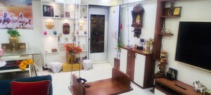 Living Room in 2 BHK Apartment at Soham Tropical Lagoon 4 Jacaranda, Ghodbunder Road – for Rent