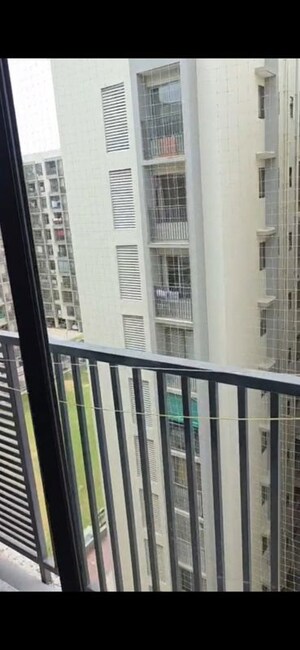 Balcony in 2 BHK Apartment at Aaryan Gloria, South Bopal – for Rent