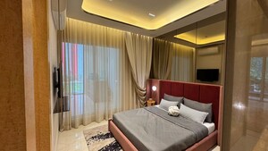 Bedroom in 3 BHK Apartment at Raymond The Address By GS, Sion East – for Sale