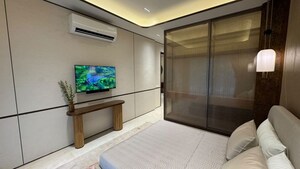 Bedroom in 3 BHK Apartment at Raymond The Address By GS, Sion East – for Sale