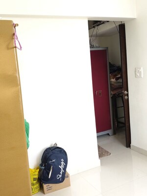 Master Bedroom in 1 BHK Apartment at Samarth Sai Seasons Sahara, Kalyan East – for Rent