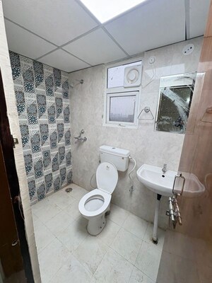 Bathroom in 2 BHK Apartment at Signature The Millennia 3, Sector 37d – for Rent