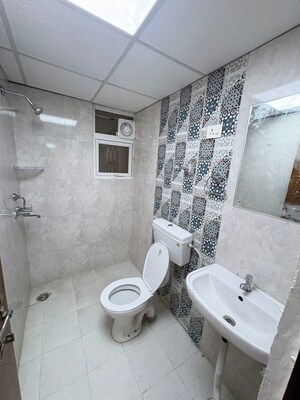Bathroom in 2 BHK Apartment at Signature The Millennia 3, Sector 37d – for Rent