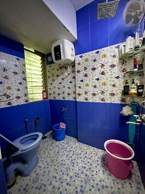 Bathroom in 2.5 BHK Apartment at Newa Garden, Airoli Sector 20 – for Rent