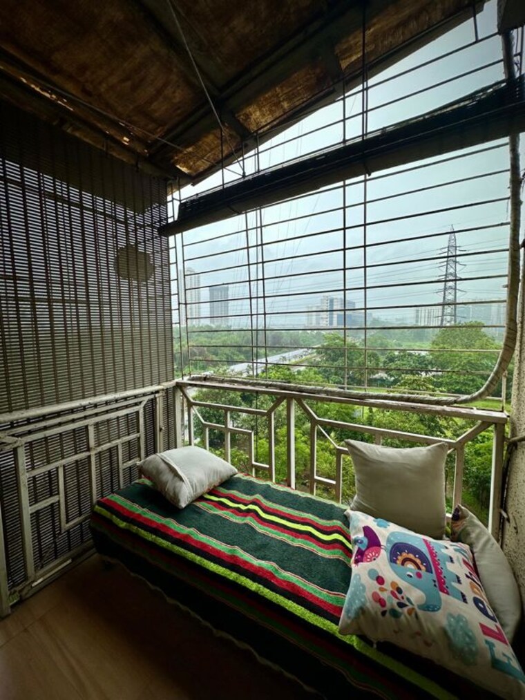 Balcony, newa-garden 2.5 Bedroom 1150 Sq.Ft. Apartment In Airoli Sector 20 Navi Mumbai 10412849
