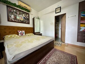 Bedroom in 2.5 BHK Apartment at Newa Garden, Airoli Sector 20 – for Rent