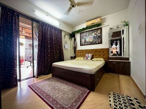 Master Bedroom in 2.5 BHK Apartment at Newa Garden, Airoli Sector 20 – for Rent