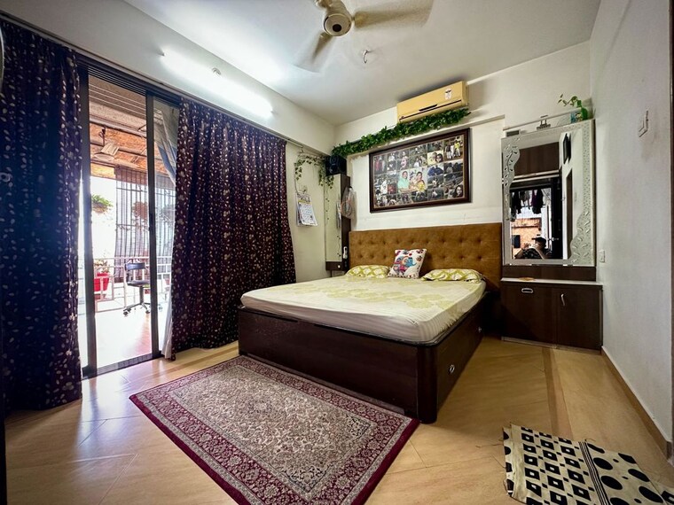Master Bedroom, newa-garden 2.5 Bedroom 1150 Sq.Ft. Apartment In Airoli Sector 20 Navi Mumbai 10412849