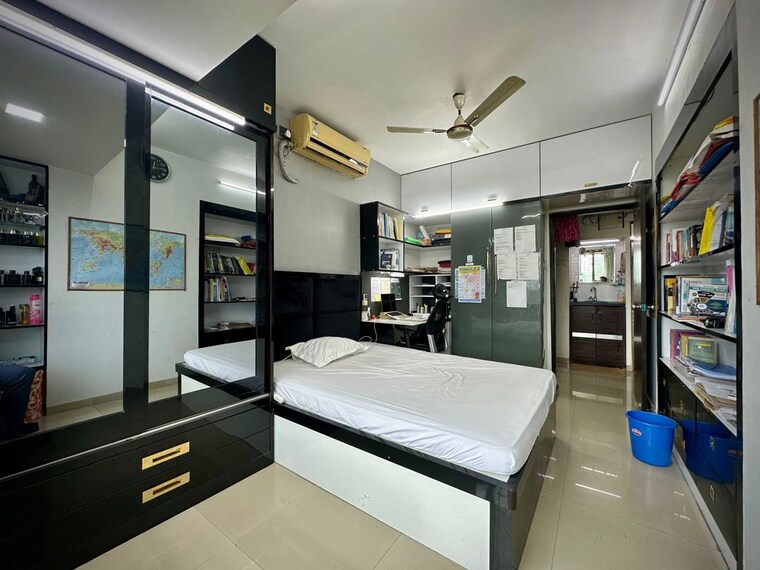 Bedroom, newa-garden 2.5 Bedroom 1150 Sq.Ft. Apartment In Airoli Sector 20 Navi Mumbai 10412849