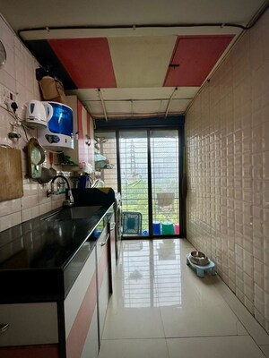Kitchen in 2.5 BHK Apartment at Newa Garden, Airoli Sector 20 – for Rent
