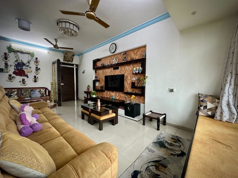 Living Room, newa-garden 2.5 Bedroom 1150 Sq.Ft. Apartment In Airoli Sector 20 Navi Mumbai 10412849