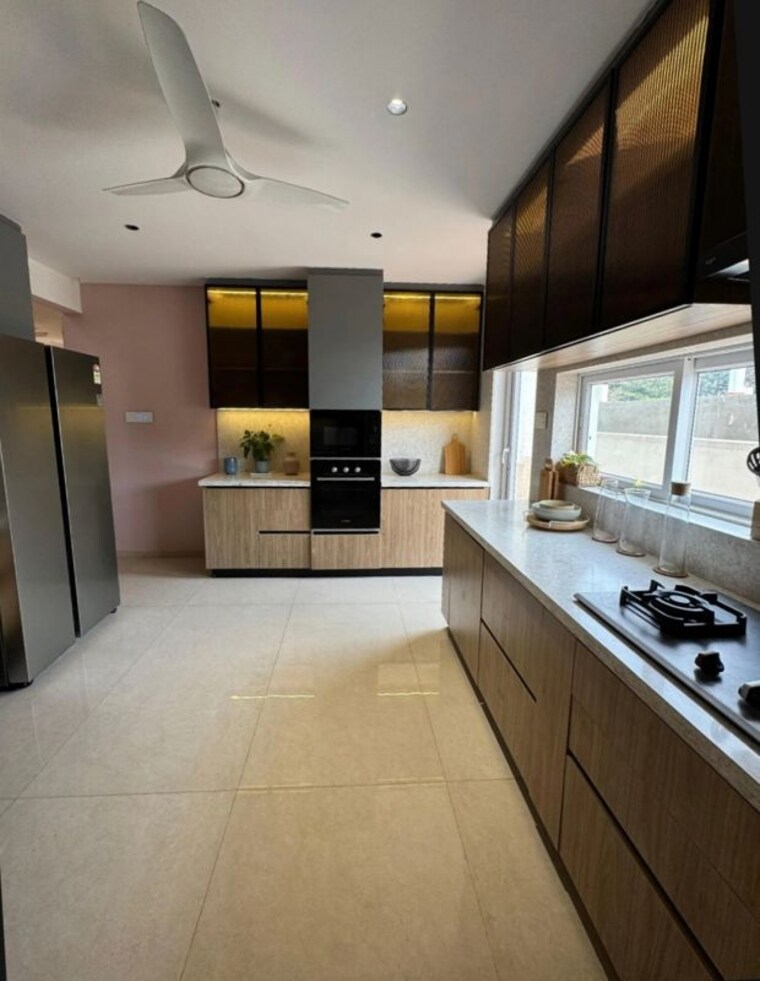 Kitchen, creative-urban-commune 4 Bedroom 2780 Sq.Ft. Villa In Bhanur Hyderabad 10412456