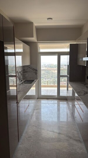 Kitchen in 3.5 BHK Apartment at Earthcon Rajpur Greens, Rajpur – for Sale