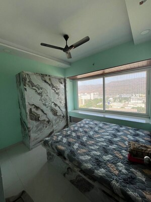 Bedroom in 1 BHK Apartment at Parth Lakefront, Dighe – for Rent