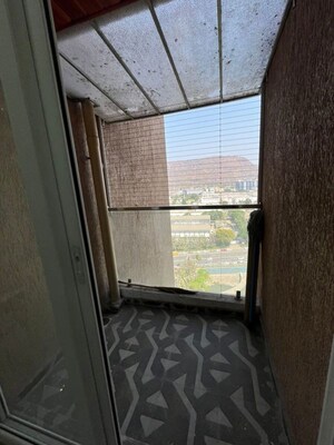Balcony in 1 BHK Apartment at Parth Lakefront, Dighe – for Rent