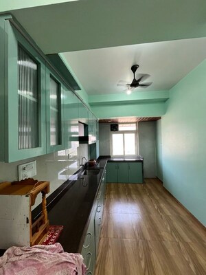 Kitchen in 1 BHK Apartment at Parth Lakefront, Dighe – for Rent