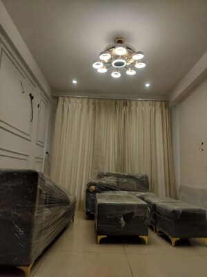 Living Room in 3 BHK Apartment at Maxxus Elanza, International Airport Road – for Rent