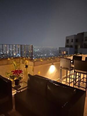 Living Room in 3 BHK Penthouse at Jadavpur – for Rent