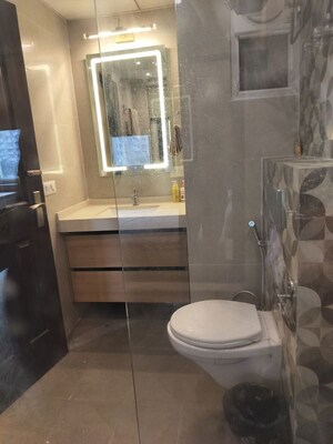 Bathroom in 2 BHK Apartment at Paramount Emotions, Sector 1 Greater Noida – for Rent