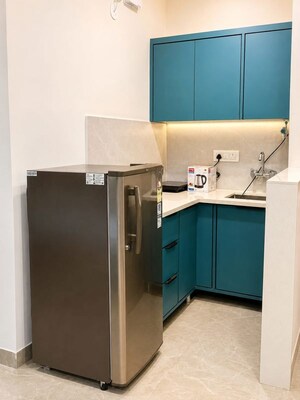 Kitchen in 1 RK Builder Floor at Sector 31 – for Rent