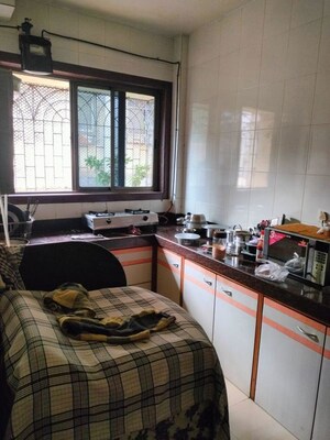 Kitchen in 2 BHK Apartment at Kopar Khairane – for Rent
