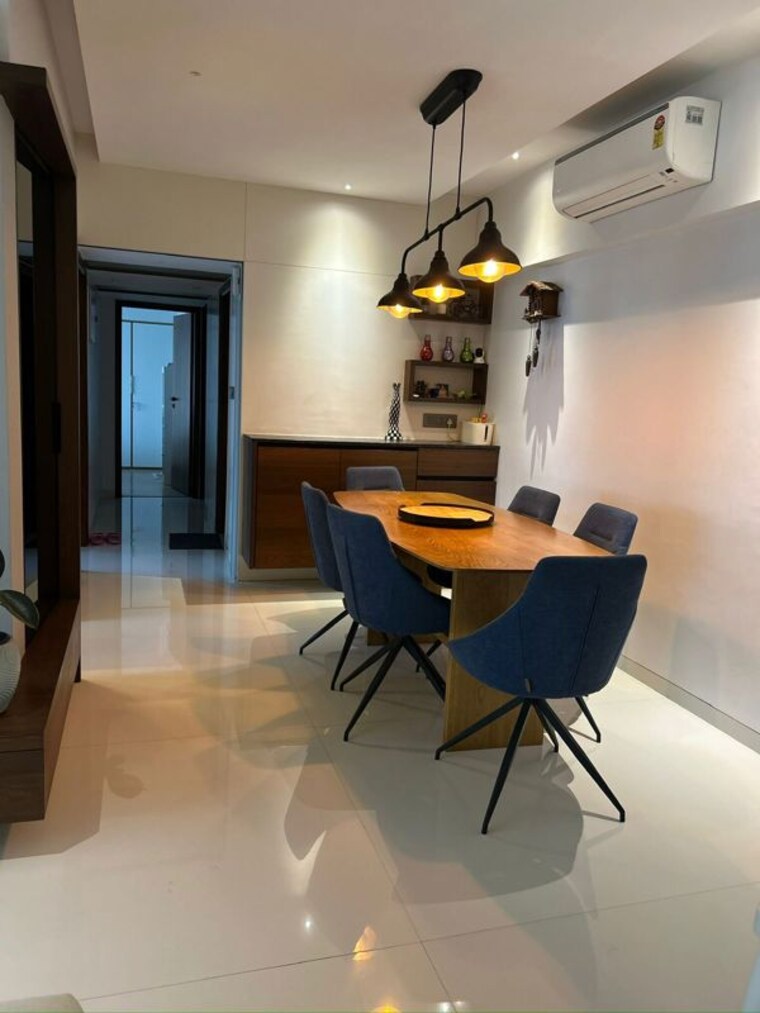 Dining area, godrej-platinum-mumbai 3 Bedroom 1400 Sq.Ft. Apartment In Vikhroli East Mumbai 10412943