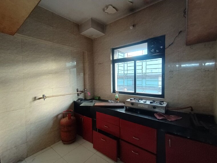 Kitchen, kunal-apartment 1 Bedroom 550 Sq.Ft. Apartment In Kopar Khairane Navi Mumbai 10412964