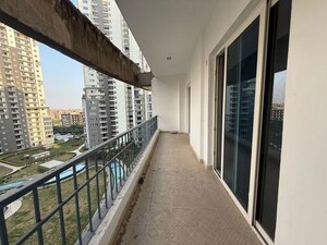Balcony in 3.5 BHK Apartment at 3C Lotus 300, Sector 107 – for Rent