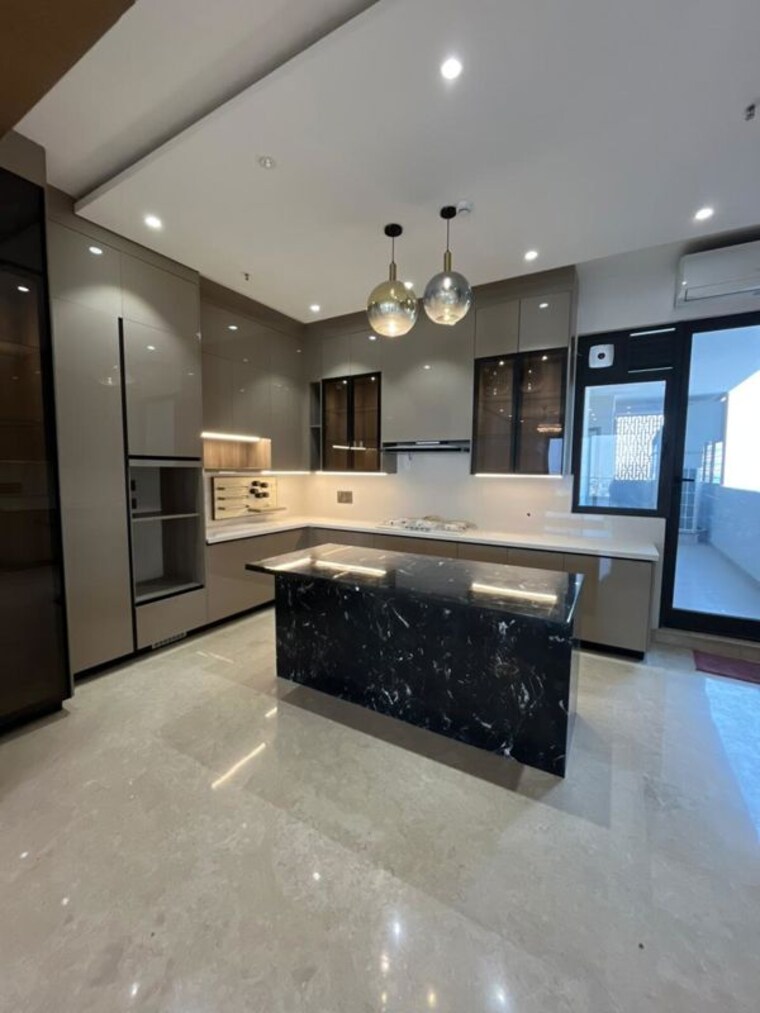 Kitchen, aba-county-107 5 Bedroom 6570 Sq.Ft. Apartment In Sector 107 Noida 10413012