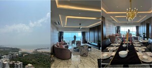 Balcony in 5 BHK Apartment at K Hemani Bay View, Andheri West – for Rent