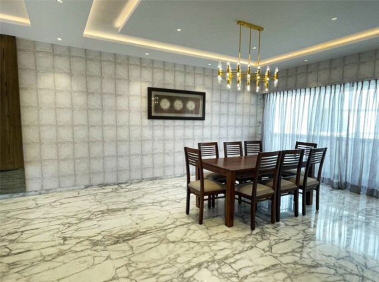 Dining area, k-hemani-bay-view 5 Bedroom 7500 Sq.Ft. Apartment In Andheri West Mumbai 10413048