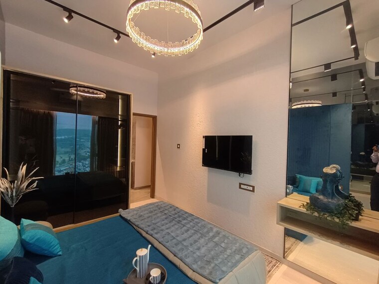 Bedroom, arihant-advika 2 Bedroom 620 Sq.Ft. Apartment In Vashi Sector 9 Navi Mumbai 10413052