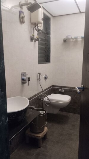 Washroom in 2 BHK Apartment at Sadguru Complex I, Goregaon East – for Rent