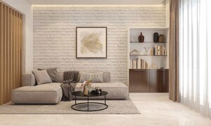 Living Room in 3 BHK Builder Floor at Sector 1 Greater Noida – for Sale