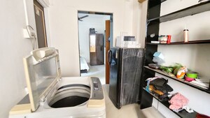 Laundry Area in 1 RK Independent House at Anand Park, Wadgaon Sheri – for Rent