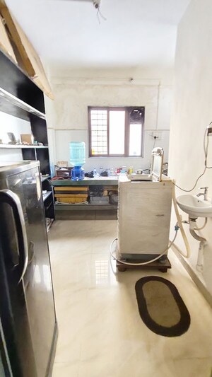 Kitchen in 1 RK Independent House at Anand Park, Wadgaon Sheri – for Rent