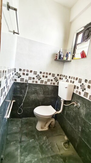Washroom in 1 RK Independent House at Anand Park, Wadgaon Sheri – for Rent