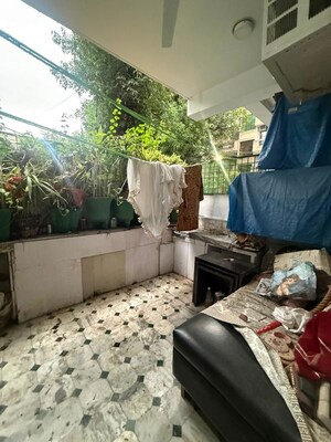 Balcony in 2 BHK Builder Floor at Kalkaji – for Rent