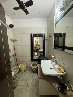 Bathroom in 2 BHK Builder Floor at Kalkaji – for Rent