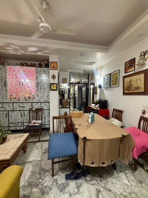 Living Room in 2 BHK Builder Floor at Kalkaji – for Rent