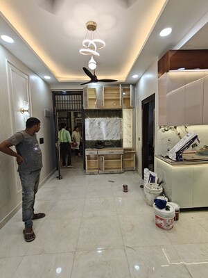 Living Room in 2 BHK Builder Floor at Raj Nagar Extension – for Sale