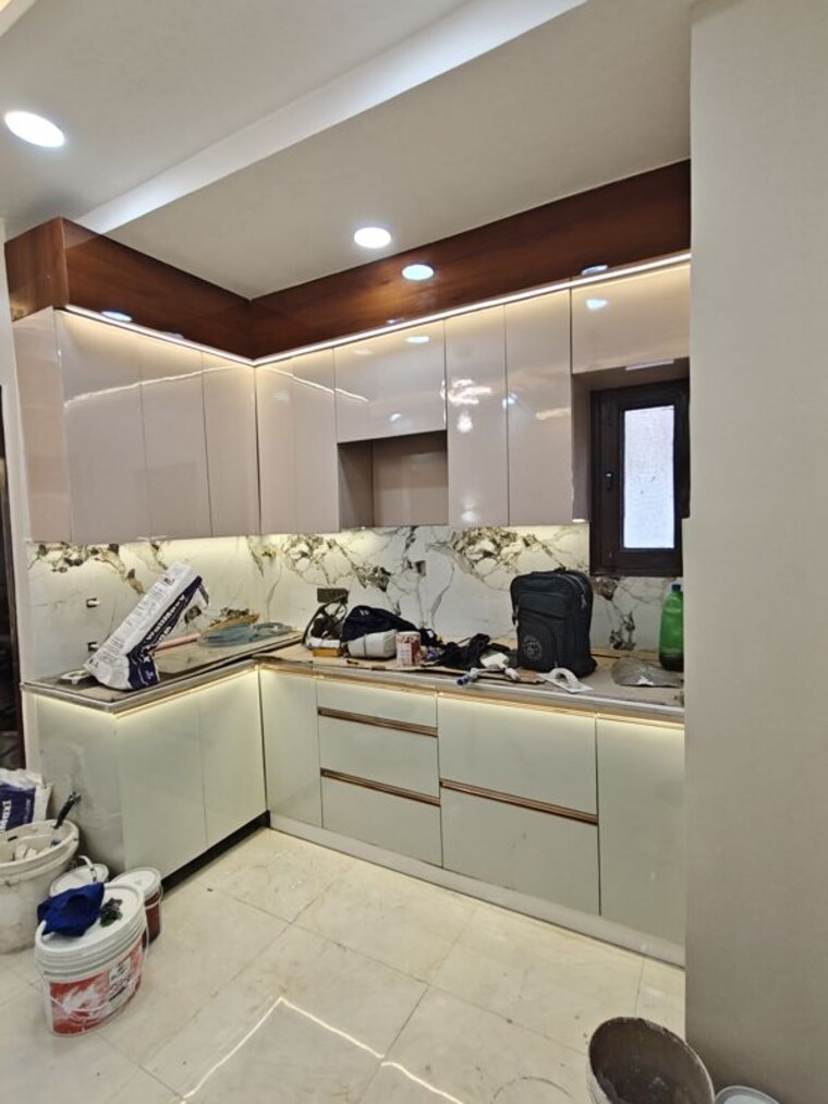 Kitchen, raj nagar extension 2 Bedroom 850 Sq.Ft. Builder Floor In Raj Nagar Extension Ghaziabad 10413130