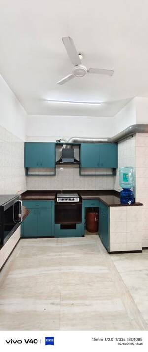 Kitchen in 3 BHK Builder Floor at Defence Colony – for Rent