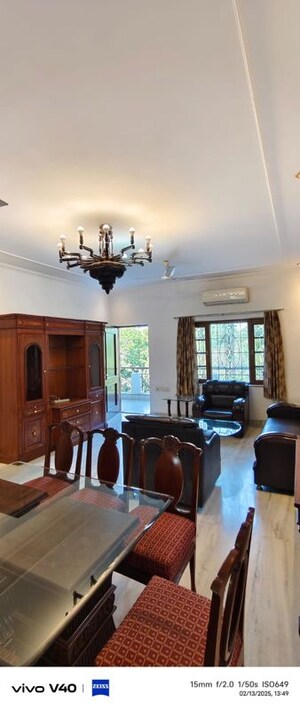 Living Room in 3 BHK Builder Floor at Defence Colony – for Rent