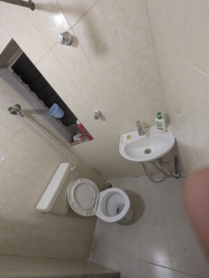 Bathroom in 2 BHK Apartment at Gokuldham Complex, Goregaon East – for Rent