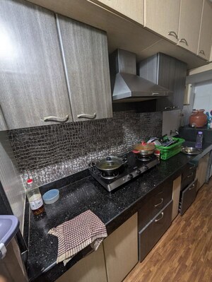 Kitchen in 2 BHK Apartment at Gokuldham Complex, Goregaon East – for Rent