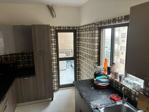 Kitchen in 3 BHK Apartment at Unitech Aspen Greens, Sector 50 – for Rent