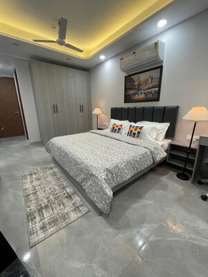Bedroom in 3 BHK Builder Floor at Auram Floor, South City 2 – for Rent