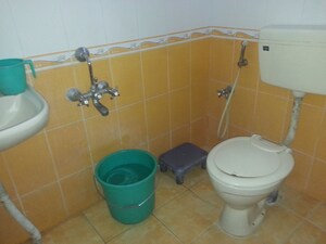 Bathroom in 2 BHK Independent House at Rt Nagar – for Rent